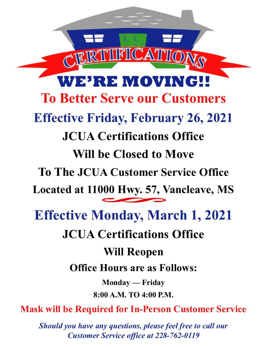 Just the Facts About Jackson County Utility Authority Jackson County