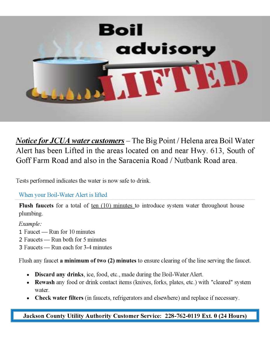 24-06-06 Big Point / Helena Boil Water Alert Lifted
