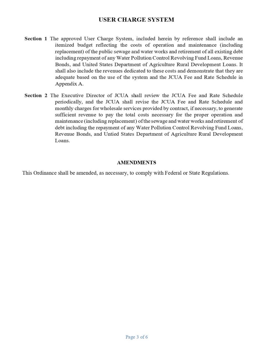 Appendix A Fees and Rates Page 3